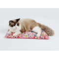 Washable Anti Slip Pet Cushion Fish Design Pillow Canvas Cat Mat Bed